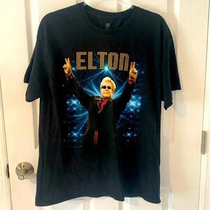 Elton John Rocketman tour 2011 T-shirt size large